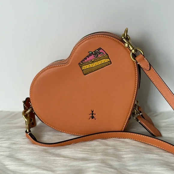 NWT💃Coach Coach X Observed By Us Heart Crossbody Bag - Picture 4 of 15